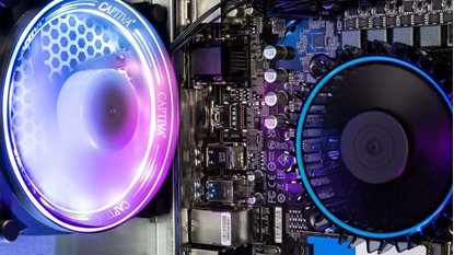 Attēls no Komputer Captiva 92769 komputer osobisty/workstation AMD Ryzen 7 5700X 32 GB DDR4-SDRAM 1 TB SSD NVIDIA GeForce RTX 5060 Ti Windows 11 Home PC Czarny