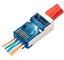 Attēls no Konektors ekranēts EZ RJ45 (EZ-RJ45 un Easy tipa) CAT6 CAT5E LAN kabelim | Pass through