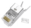 Изображение Konektors EZ RJ45 (EZ-RJ45 un Easy tipa) ekranēts STP FTP CAT7 CAT6A LAN kabelim | Pass Through