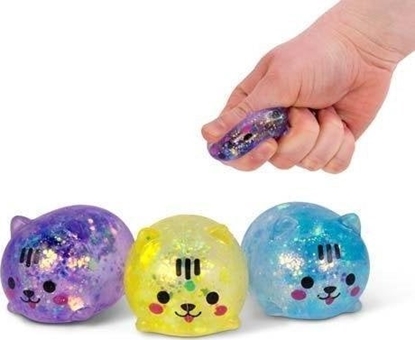 Attēls no Kotki Scrunchems antystresowe brokatowe MIX