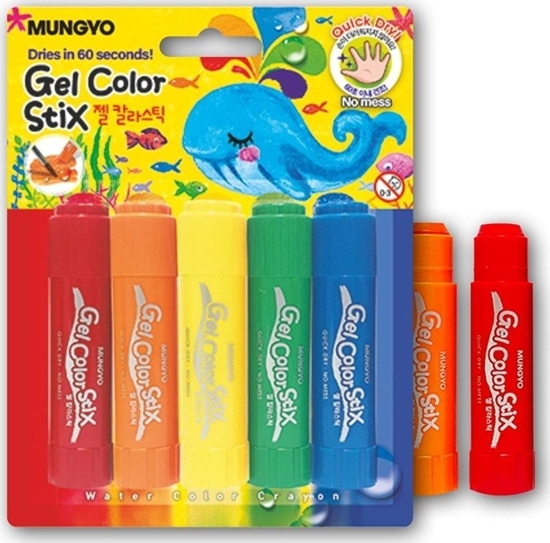Picture of Kredki akwarelowe w sztyfcie 5 kolorów MUNGYO