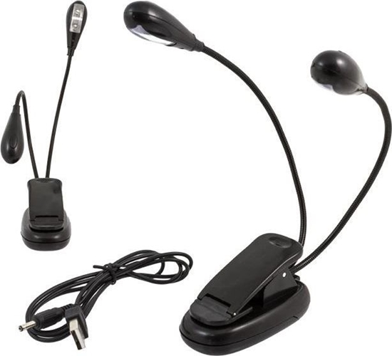 Picture of Lampka biurkowa ECpower czarna  (1312-uniw)