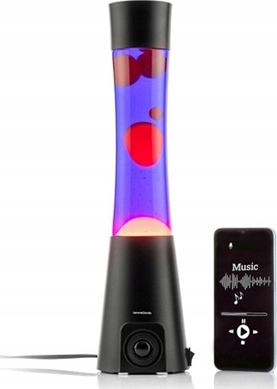 Picture of Lampka biurkowa InnovaGoods InnovaGoods LAMPA LAVA Z GONIKIEM Maglamp BLACK