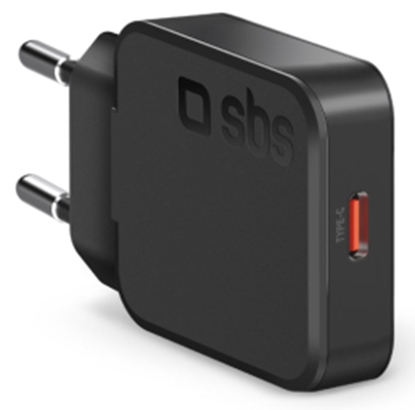 Attēls no Lādētājs SBS Ultra-slim Type-C 20W