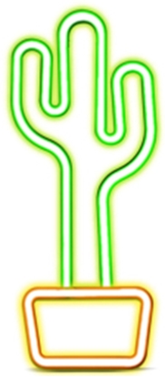 Picture of Led lampa Cactus Glow On Neon Effect