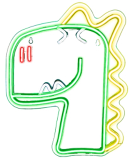 Picture of Led lampa SBS Dino Roar On Neon effect