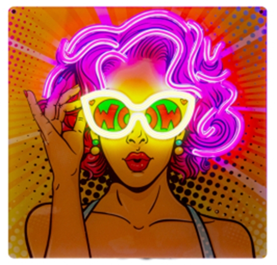 Изображение Led lampa SBS Worw Girl Mode Neon effect