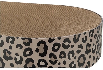 Attēls no Mruu&Pruu Leo kartonowy drapak dla kota brzowy, 63x10x35 cm