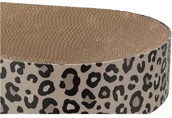 Picture of Mruu&Pruu Leo kartonowy drapak dla kota brzowy, 63x10x35 cm