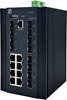 Picture of Level One LevelOne IGU-2072 tīkla pārslēgs Vadīts L2+ Gigabit Ethernet (10/100/1000) Melns