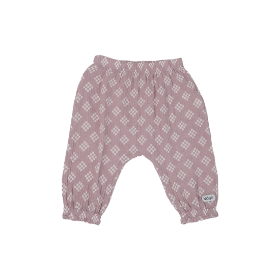 Изображение Lodger Hipster Tribe Muslin vasaras mazuļa hipster bikses, Rose, 62 cm