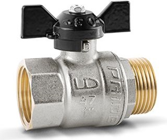 Изображение Lodveida krāns i-ā 11/4" 25bar ar tauriņrokturi