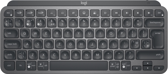 Изображение Logitech MX Keys Mini for Business keyboard RF Wireless + Bluetooth QWERTY English Graphite