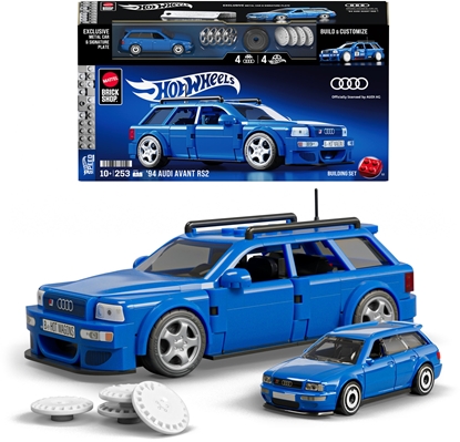 Picture of Mattel MATTEL BRICK SHOP HOT WHEELS konstruktorius  Speed Audi (JGR28)