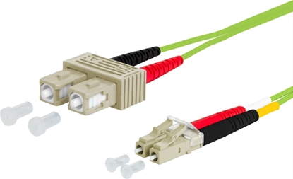 Picture of Metz Connect OpDAT patch cord, SC-D/LC-D OM5, 2 m