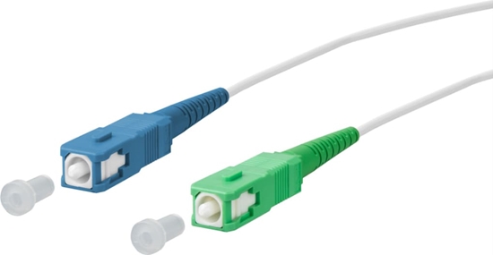 Picture of Metz Connect OpDAT patch cord, SC-S/SC-S APC OS2, 0.5 m