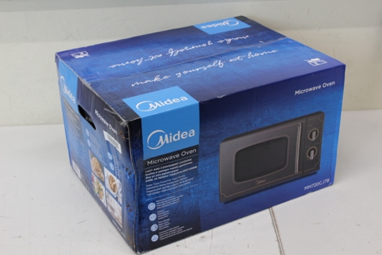 Picture of Midea SALE OUT. MM720CJ7B Microwave oven, 700 W, 20 L, Black | | Microwave oven | MM720CJ7B | Free standing | 700 W | Black | DAMAGED PACKAGING, DEMO
