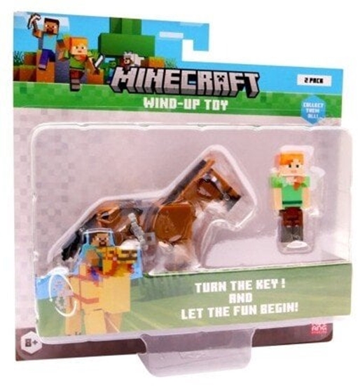 Picture of MINECRAFT S2 3D WIND-UP TOY - ALEX & HORSE