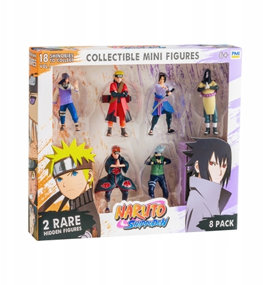 Picture of NARUTO SHIPPUDEN FIGURES - 8 PACK DELUXE EDITION VER. B