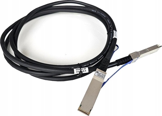 Picture of NVIDIA PasCPRCabIBEDR 100Gbs QSFP 3m 26AWG