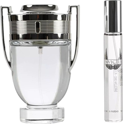 Attēls no Paco Rabanne Invictus Eau de Toilette 100ml.+ Eau de Toilette 20ml. ZESTAW