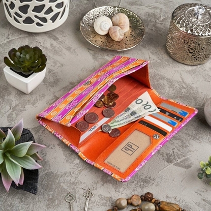 Picture of Paolo Peruzzi Kolorowy portfel damski skórzany IN-37-OR
