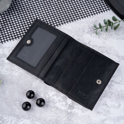 Picture of Paolo Peruzzi Portfel damski skórzany czarny IN-28-BL