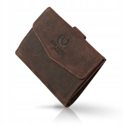 Picture of Paolo Peruzzi Portfel damski skórzany vintage RFID T-35-BR