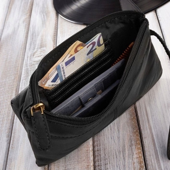 Picture of Paolo Peruzzi Saszetka mska skórzana do rki vintage T-90-HBL