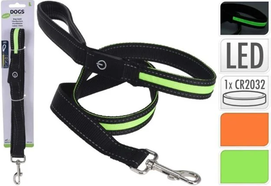 Picture of Pavada dzīvnieku ar atstarotāju 120cm LED