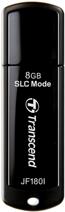 Изображение Pendrive Transcend JetFlash 180I pami USB 8 GB USB Typu-A 3.2 Gen 1 (3.1 Gen 1) Czarny