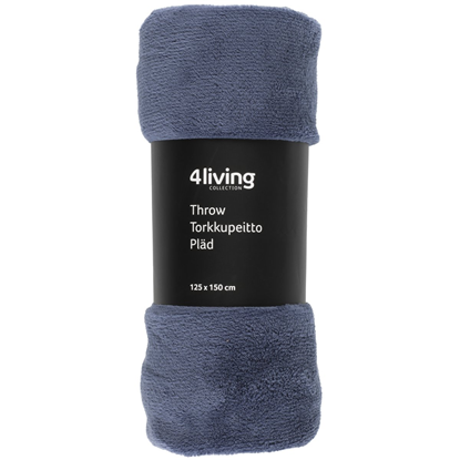 Attēls no Pleds Gert 125x150cm tumši zils