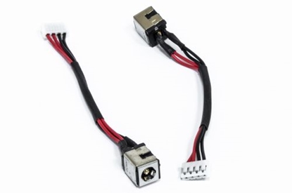 Attēls no Power jack with cable, ASUS K50, P50, X5DC series