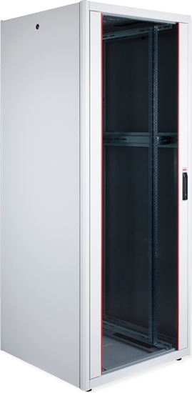 Picture of Roline 19-inch Network Cabinet Pro 42 U, 800x800 WxD glass door grey
