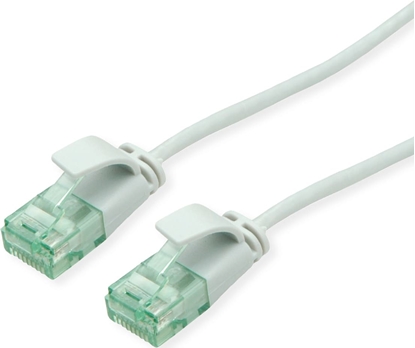 Изображение Roline Recycled Material ROLINE RM UTP Data Center Patch Cord Cat.6A (Class EA), Slim, grey, 1 m