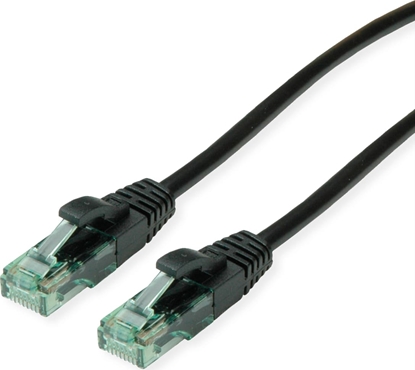 Attēls no Roline Recycled Material ROLINE RM UTP Patch Cord Cat.6A, black, 2 m