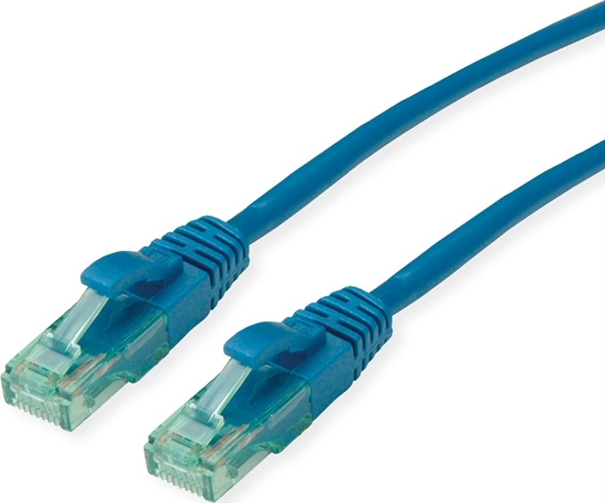 Изображение Roline Recycled Material ROLINE RM UTP Patch Cord Cat.6A, blue, 1 m