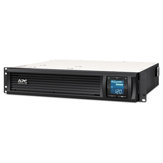 Picture of Schneider Electric APC Smart-UPS C, Line Interactive, 1000VA, Rackmount 2U, 230V, 4xIEC C13 outlets, SmartConnect, USB, Serial communication, AVR, Graphic LCD |