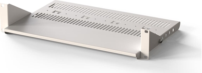 Attēls no Schroff 19" Equipment Shelf, Depth-Adjustable, 430W 250D, RAL 7035