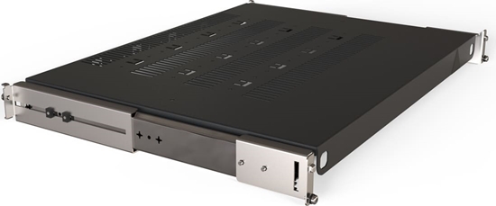 Изображение Schroff 19" Telescopic Shelf for Varistar, Novastar, Eurorack, 70 kg, RAL 7021, 800W 600D