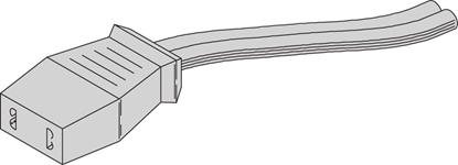 Изображение Schroff Connection Cable for Fan With Plug