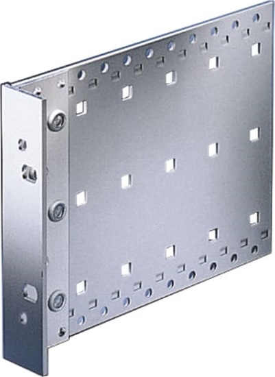 Picture of Schroff EuropacPRO Side Panel for Stainless Steel Gasket, Type H, Handle Holes, 6 U, 355 mm
