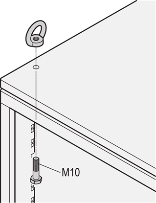 Изображение Schroff Eurorack Lifting Eye for Flush Top Cover
