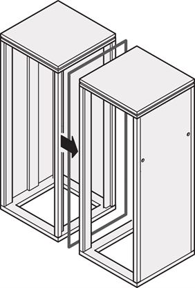 Изображение Schroff Eurorack Side-By-Side Mounting Kit for universal Eurorack