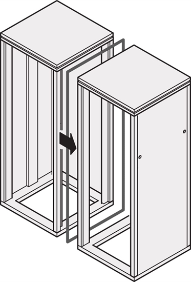 Изображение Schroff Eurorack Side-By-Side Mounting Kit for universal Eurorack