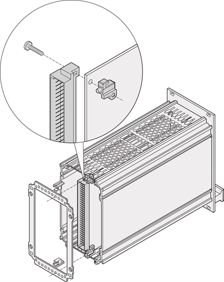 Изображение Schroff Frame Type Plug-In Unit PCB Mounting Support from Slot 2 on, 5 Pairs