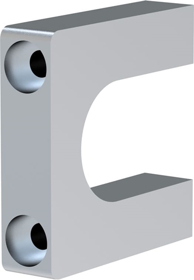 Изображение Schroff MultipacPRO Front Handle, One-Piece, Width 10 mm, 1 U