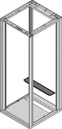Изображение Schroff Novastar Base Plate, Multi Pieces, Rear Cover, Perforated