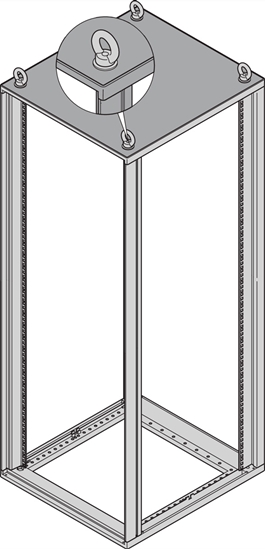 Изображение Schroff Novastar Lifting Eyes for Flush Top Cover