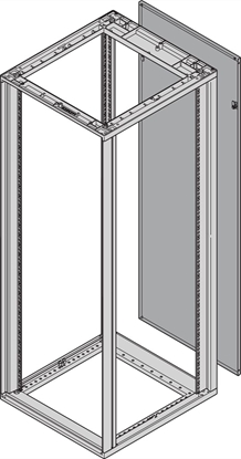 Изображение Schroff Novastar Rear Panel Full Height, RAL 7021, 38 U 553W